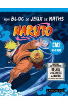 Mon bloc de jeux de maths naruto - cm2