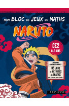 Mon bloc de jeux de maths naruto - ce2