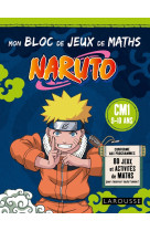 Mon bloc de jeux de maths naruto - cm1