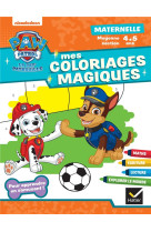 Mon coloriage magique pat'patrouille ms - 4 ans