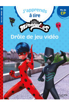 Miraculous - première lecture cp niveau 3 drôle de jeu vidéo