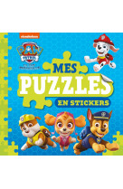 La pat' patrouille - mes puzzles en stickers