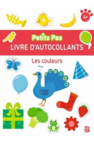 Petits pas autocollants: les couleurs