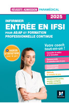 Réussite admission entrée en ifsi - formation professionnelle continue + as/ap 2025