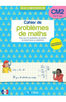 Mon cahier de problèmes de maths cm2