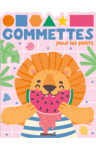 Gommettes pour les petits (lion pastèque)