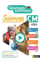 Séances animées - sciences cm - guide + 40 séances à vidéoprojeter