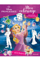 Disney princesses - mon coloriage - retrouve les princesses - + stickers