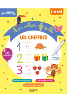 Toute ma maternelle mon cahier effaçable d'écriture : les chiffres 3-6 ans