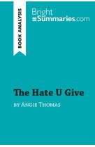 The hate u give by angie thomas (book analysis)