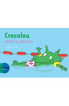 Crocolou aime la piscine