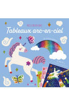 Pochette tableaux arc-en-ciel