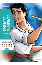 Coloriages mystères disney - princes et héros