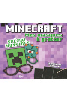 Minecraft - pochettes de masques à gratter spécial monstres !