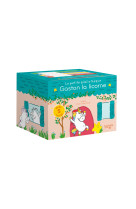 La petite bibliothèque gaston 2 avec 5 livres