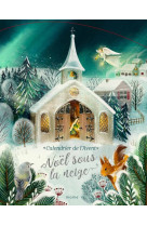 Noël sous la neige. calendrier de l avent