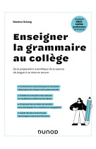 Enseigner la grammaire au collège