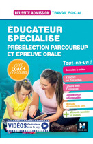 Réussite admission - educateur spécialisé (es) présélection parcoursup & epreuve orale - préparation