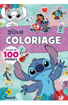 Disney stitch - coloriage avec plus de 100 stickers