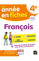 Français 4e (fiches de révision & exercices)