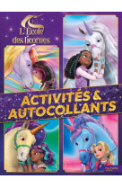 L'école des licornes - activités et autocollants