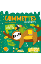 Mon p'tit hemma gommettes pour les petits - les animaux sauvages