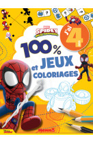 Marvel spidey et ses amis extraordinaires - 100% jeux et coloriages - j'ai 4 ans - j'ai 4 ans