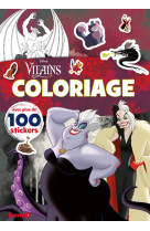 Disney vilains coloriage - avec plus de 100 stickers