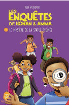 Les enquêtes de konan & amma - tome 01 le mystère de la statue pygmée