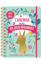 L agenda de ma vie bien organisée 2021-2022