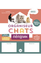 Organiseur familial mémoniak spécial chats 2021-2022