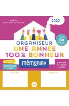 Organiseur une année 100 % bonheur mémoniak 2021-2022