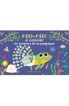 Méli-mélo à colorier : les animaux de la campagne