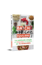 Batch cooking équilibre