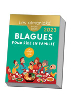 Calendrier almaniak blagues pour rire en famille 2023 : 1 blague par jour