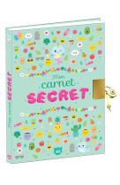 Mon carnet secret kawai - journal intime avec cadenas à compléter