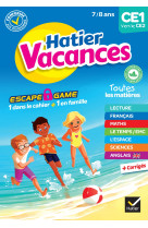 Cahier de vacances 2023 du ce1 vers le ce2 7/8 ans