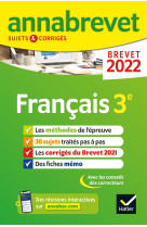 Annales du brevet annabrevet 2022 français 3e