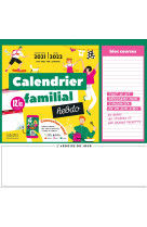 Calendrier familial hebdo 2021-2022