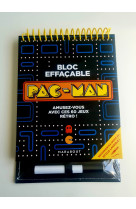 Bloc de jeux effacable - pacman