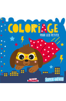 Mon p'tit hemma - coloriage pour les petits - super-héros