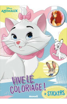 Disney animaux - vive le coloriage ! (marie points colorés)