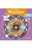 Mes premiers mandalas - les animaux magiques - avec stickers