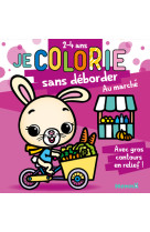 Je colorie sans déborder (2-4 ans) - au marché t63 - avec gros contours en relief !