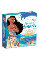 Disney vaiana - mon coffret jeux - mon coffret vaiana