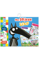 Ma pochette de jeux - mes 20 jeux loup