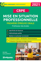 Cpre - mise en situation professionnelle - première épreuve orale