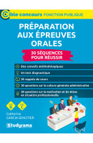 Préparation aux épreuves orales