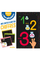 Les incollables - cartes à gratter éducatives - les chiffres