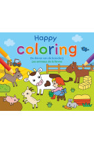 Happy coloring - les animaux de la ferme